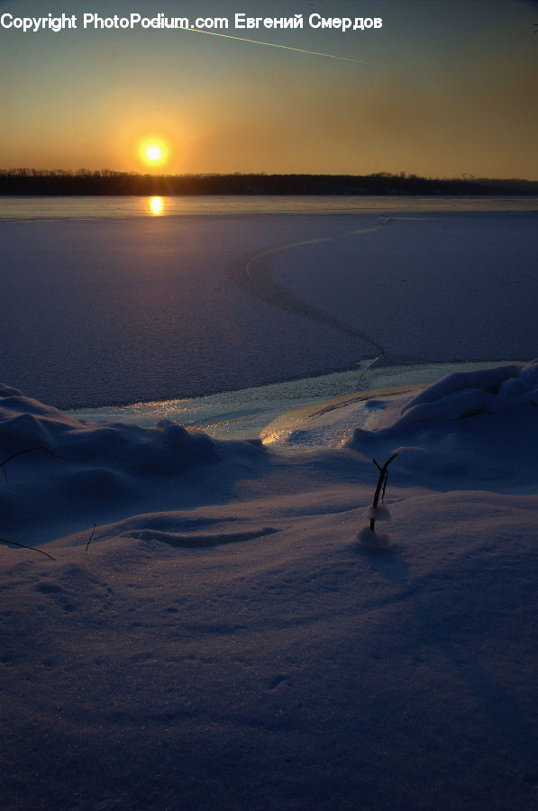 Dawn, Dusk, Sky, Sunrise, Sunset, Beach, Coast