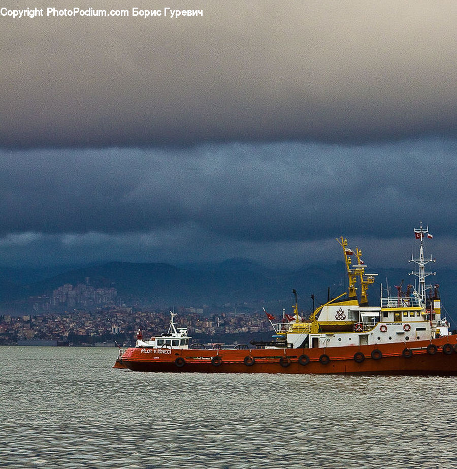 Ferry, Freighter, Ship, Tanker, Vessel, Boat, Watercraft