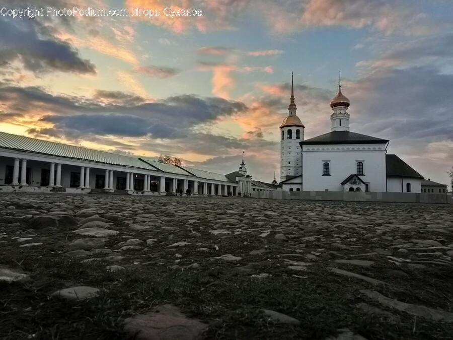 Monastery, Architecture, Building, Housing, Dome