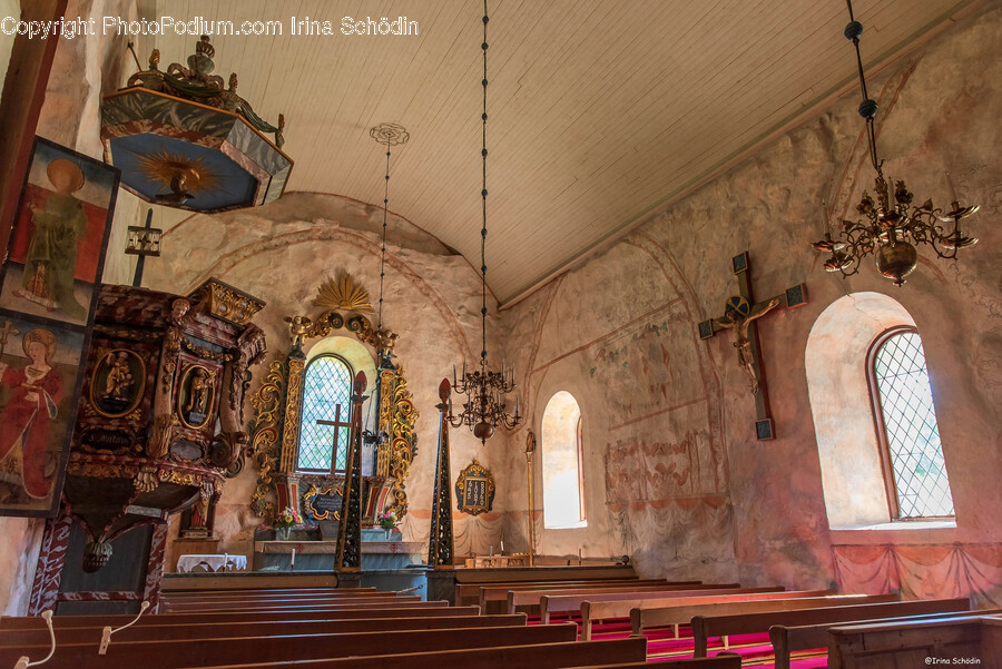 Altar, Architecture, Church, Building, Indoors