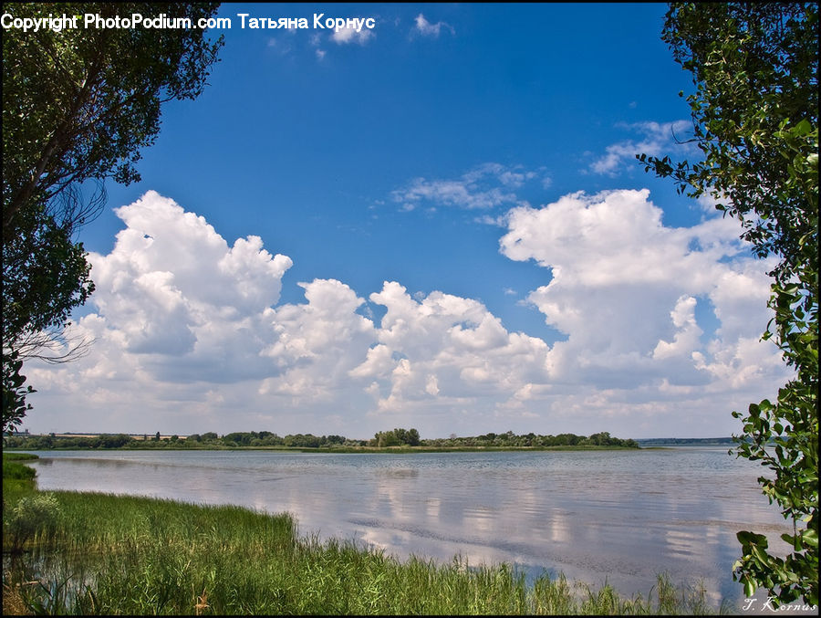 Cloud, Cumulus, Sky, Azure Sky, Outdoors, Landscape, Nature