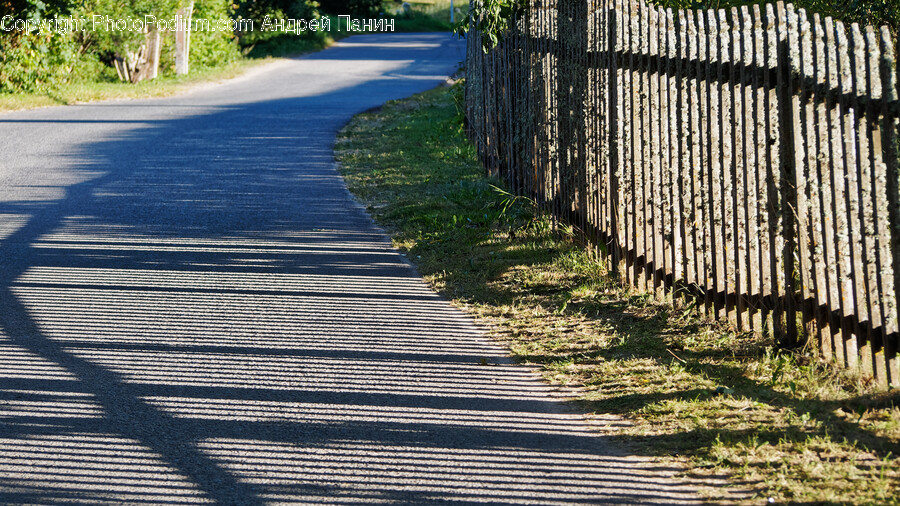 Road, Nature, Outdoors, Yard, Tarmac