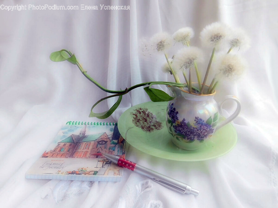 Flower, Flower Arrangement, Plant, Pen, Pottery