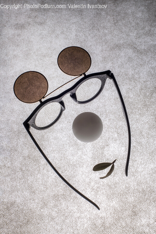 Accessories, Glasses, Sphere, Ping Pong, Ping Pong Paddle