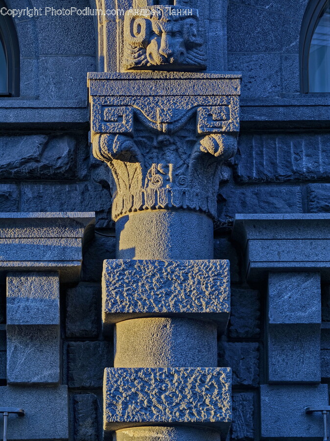 Cross, Symbol, Architecture, Pillar, Mailbox