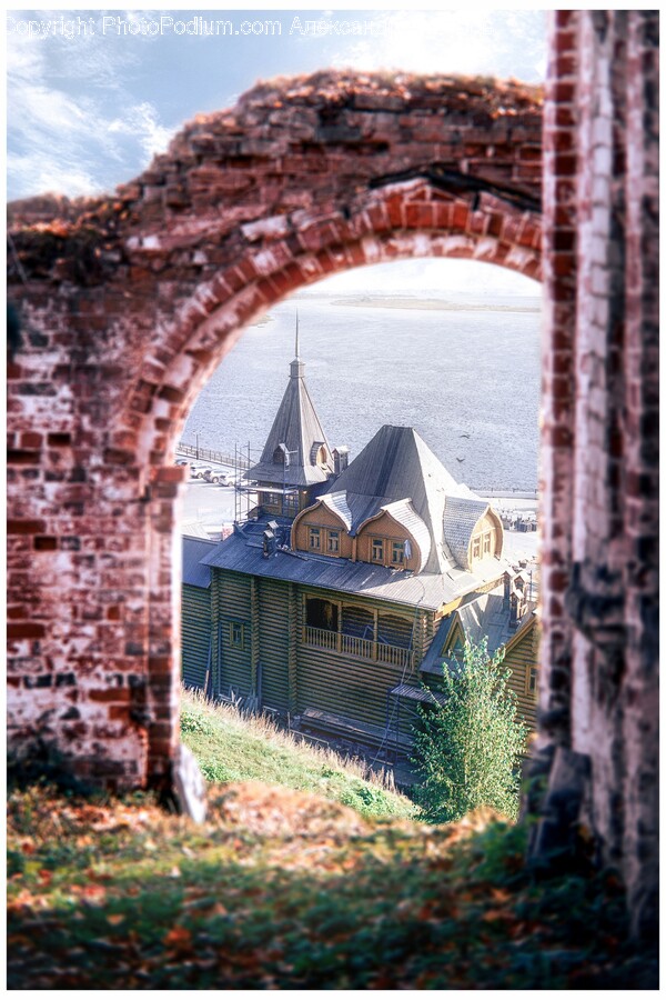 Brick, Architecture, Building, Outdoors, Shelter