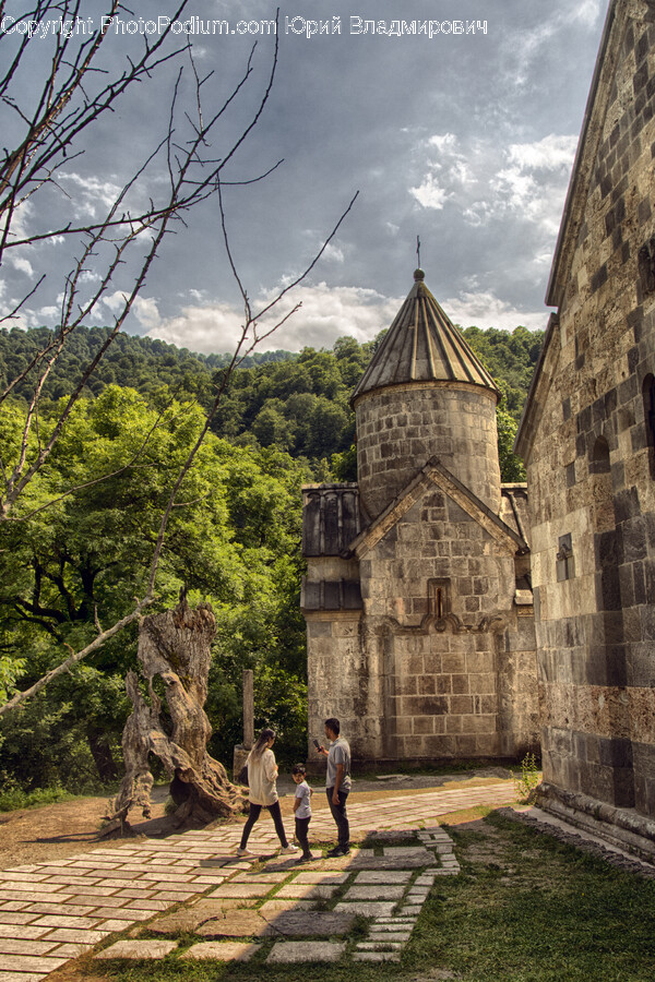 Architecture, Building, Spire, Tower, Path