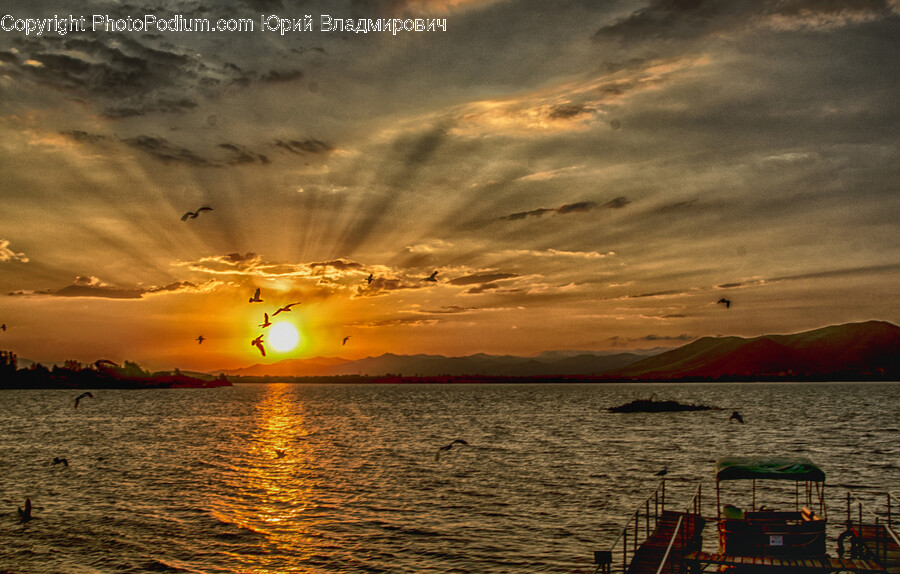 Nature, Outdoors, Sky, Sunlight, Sunset