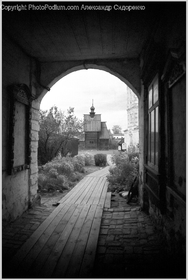 Path, Walkway, Arch, Architecture, Building