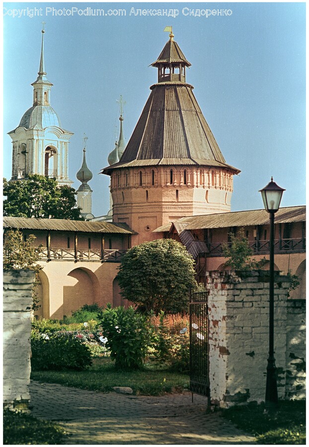 Architecture, Building, Spire, Tower, Monastery