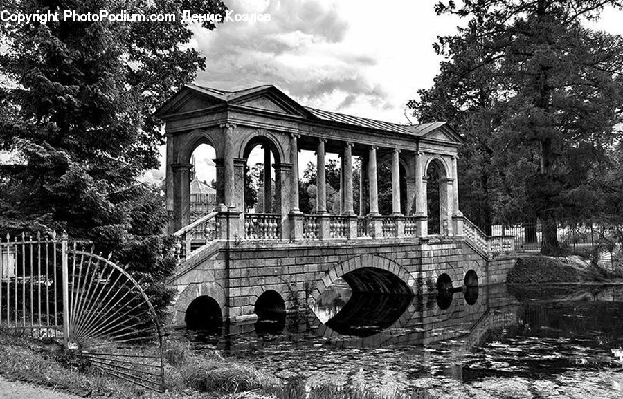 Architecture, Mansion, Park, Building, Housing, Villa, Ruins