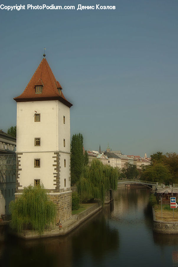 Castle, Ditch, Fort, Moat, Architecture, Spire, Steeple