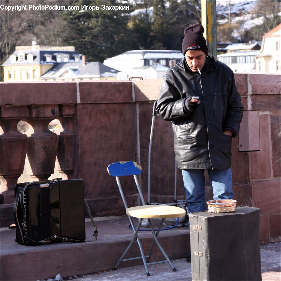 People, Person, Human, Chair, Furniture, Bar Stool, Plywood