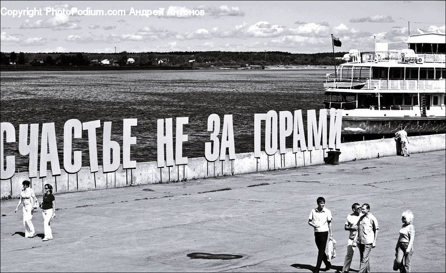 Human, People, Person, Cruise Ship, Ferry, Freighter, Ship