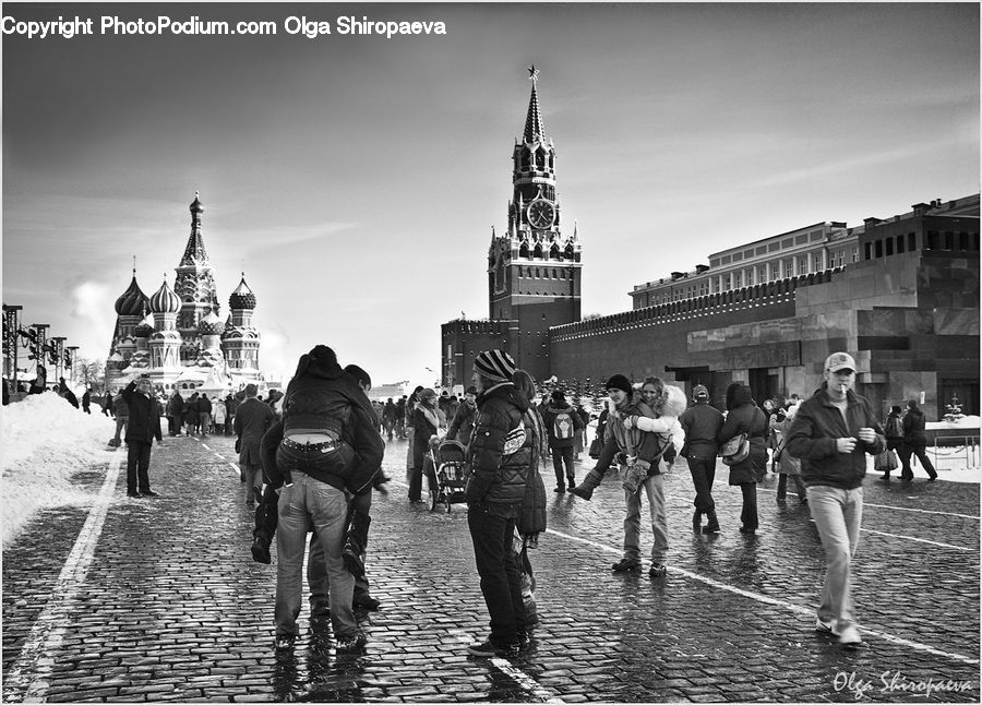 People, Person, Human, Architecture, Bell Tower, Clock Tower, Tower