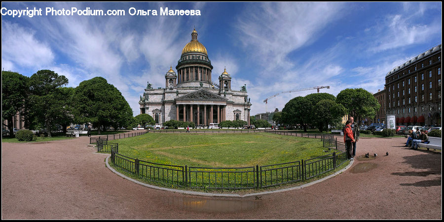 Architecture, Downtown, Plaza, Town Square, Town, Parliament, Building