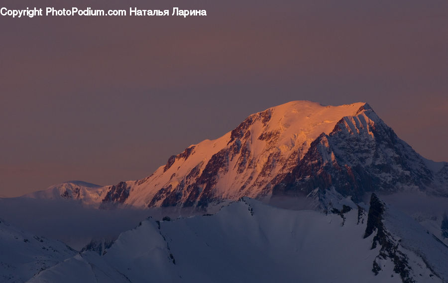 Crest, Mountain, Mountain Range, Outdoors, Peak