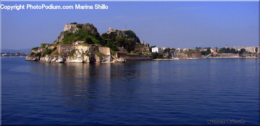 Coast, Island, Land, Sea, Outdoors, Water, Promontory