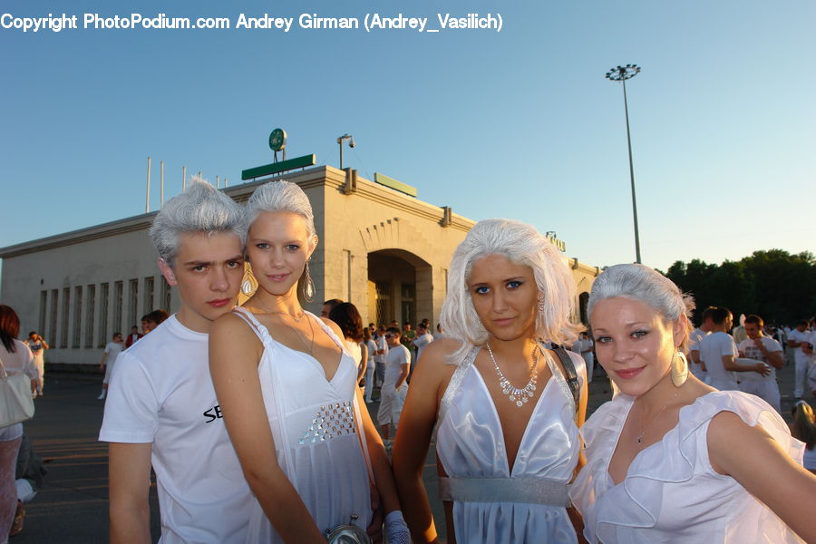 People, Person, Human, Blonde, Female, Woman, Carnival