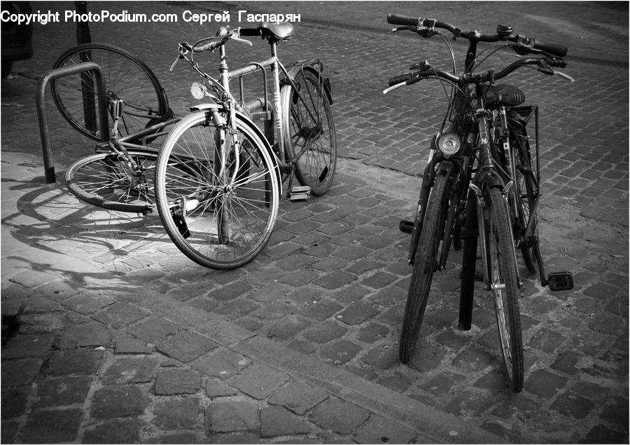 Bicycle, Bike, Vehicle, Cyclist, Boardwalk, Path, Pavement