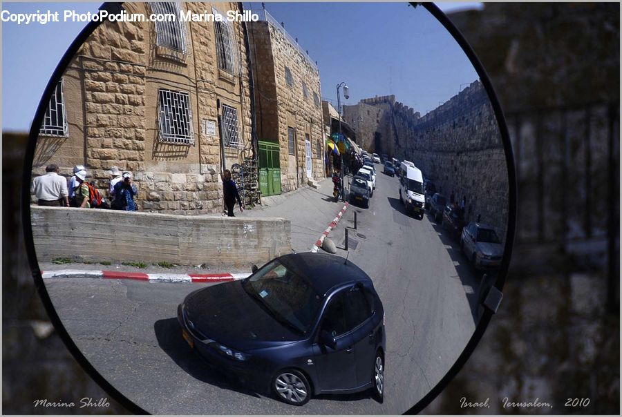 Car Mirror, Mirror, Automobile, Car, Vehicle, Road, Street