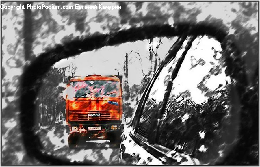 Fire Truck, Truck, Vehicle, Automobile, Car, Bus, Bulldozer
