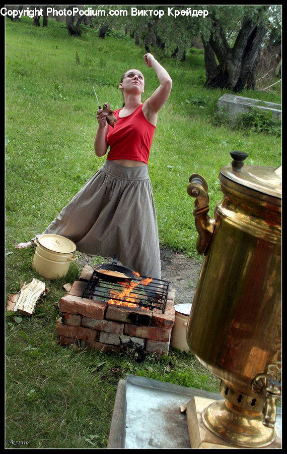 People, Person, Human, Bbq, Food, Jug, Pitcher