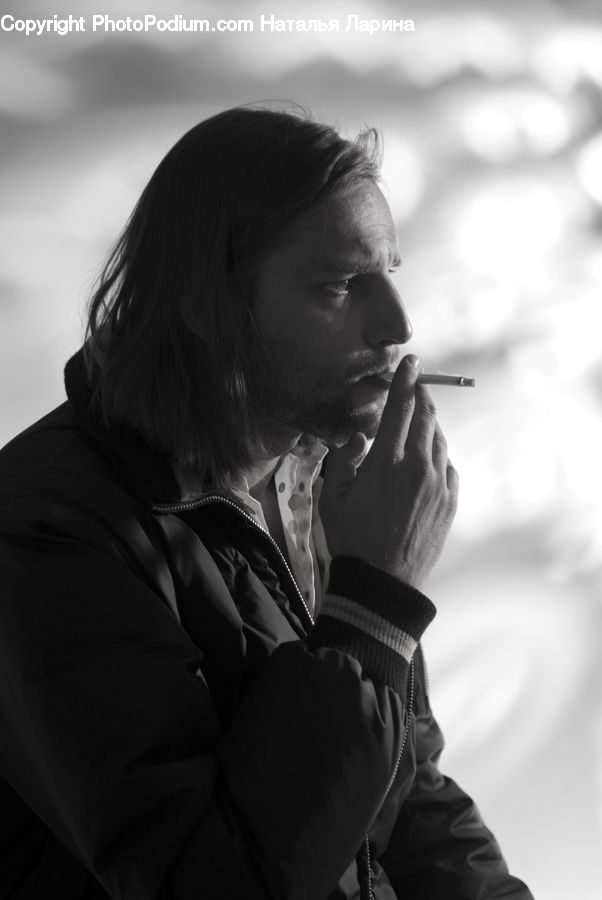 People, Person, Human, Portrait, Smoke, Female