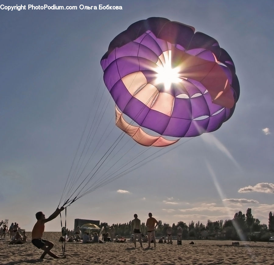 Adventure, Flight, Gliding, Hot Air Balloon, Leisure Activities, Fitness, Working Out