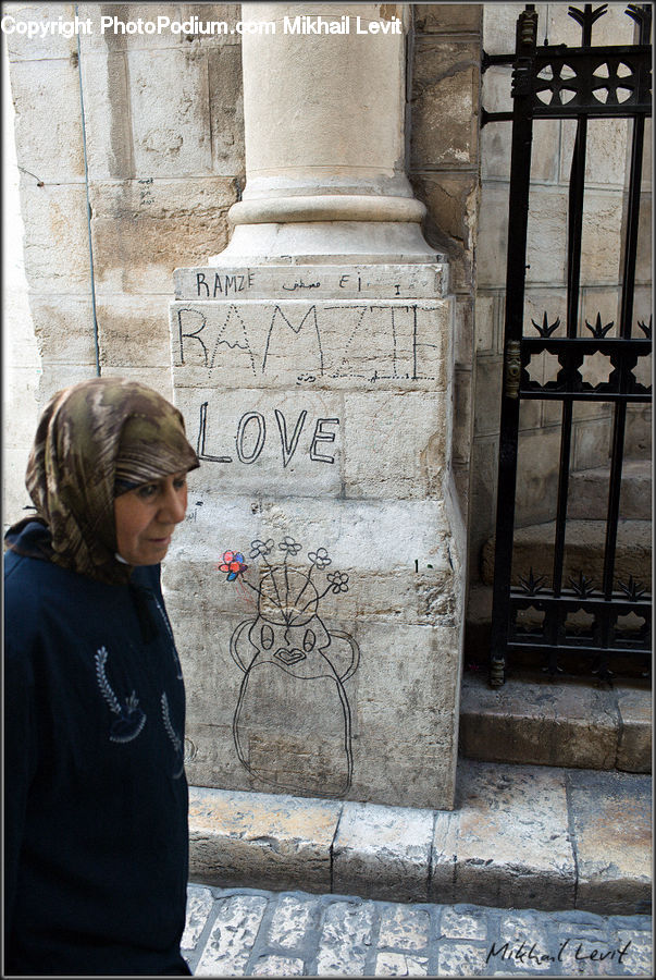 People, Person, Human, Column, Pillar, Ancient Egypt, Arch
