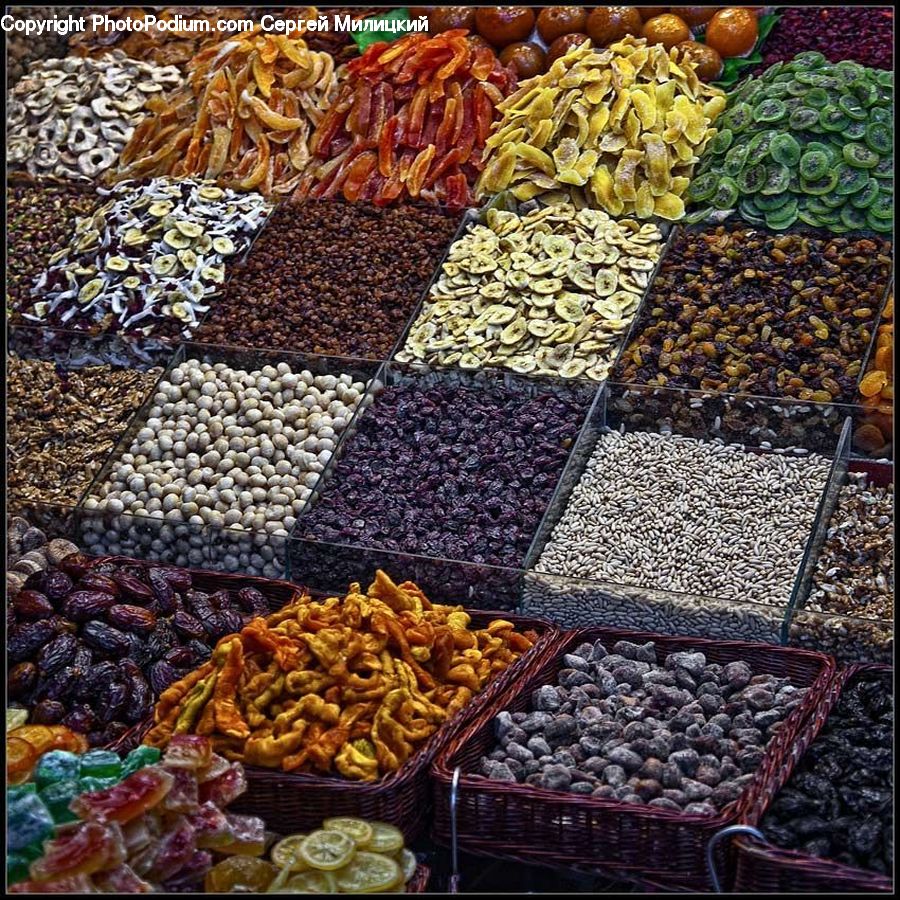 Spice, Bean, Produce, Vegetable, Bazaar, Market, Food