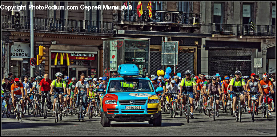 Bicycle, Bike, Vehicle, Cyclist, Carnival, Crowd, Festival