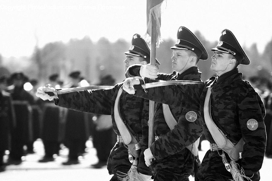 People, Person, Human, Military, Military Uniform, Soldier, Marching