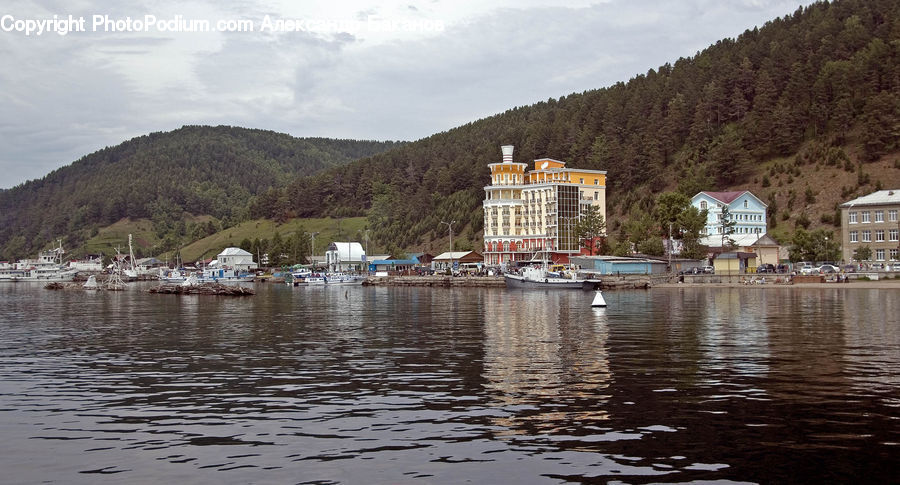 Building, House, Housing, Architecture, Mansion, Harbor, Port