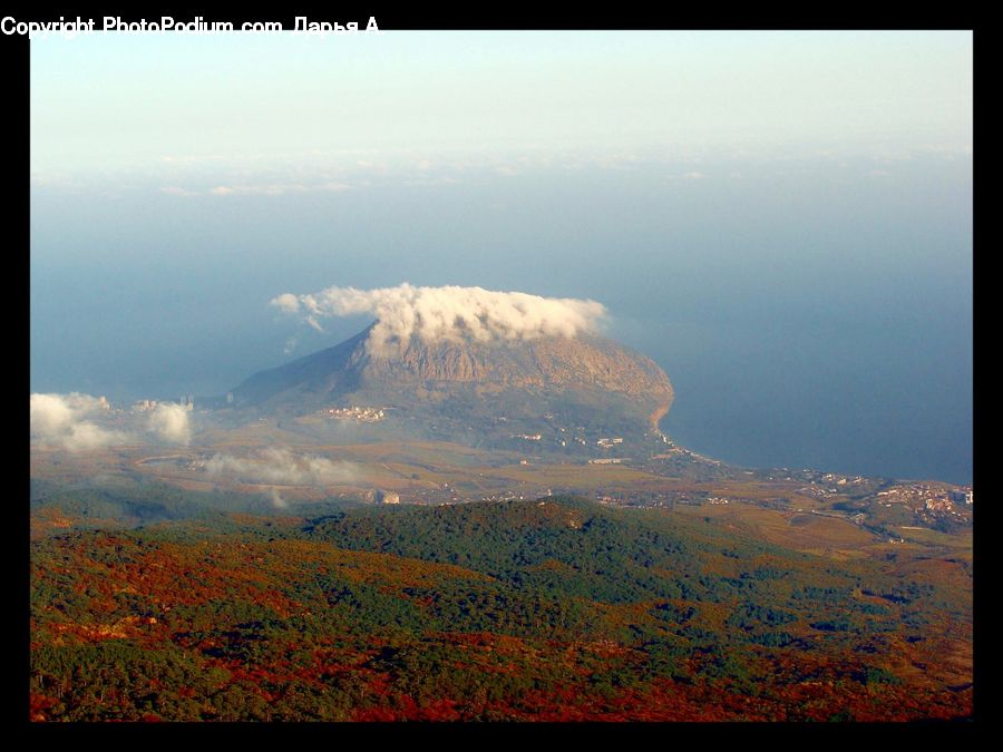 Cloud, Cumulus, Sky, Outdoors, Plateau, Eruption, Volcano