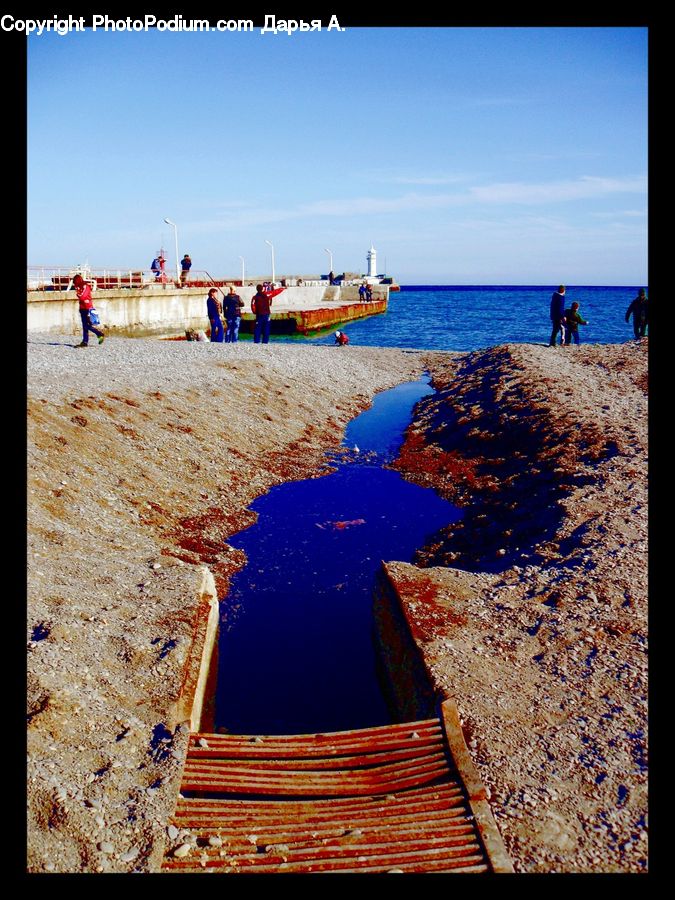 Boat, Dinghy, Coast, Outdoors, Sea, Water, Beach