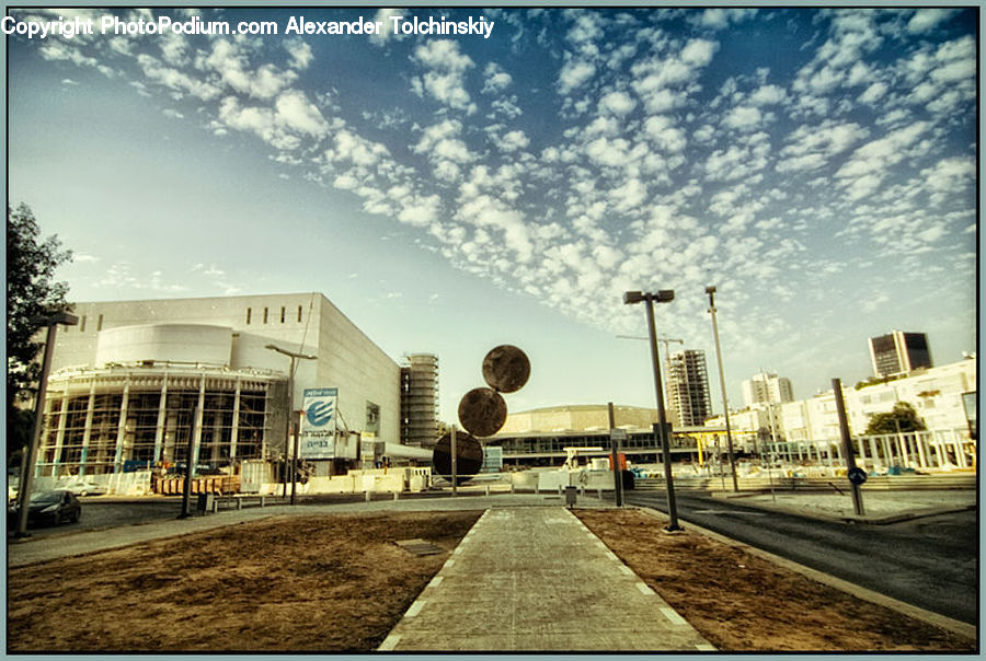 Building, City, Downtown, Urban, Architecture, Observatory, Planetarium