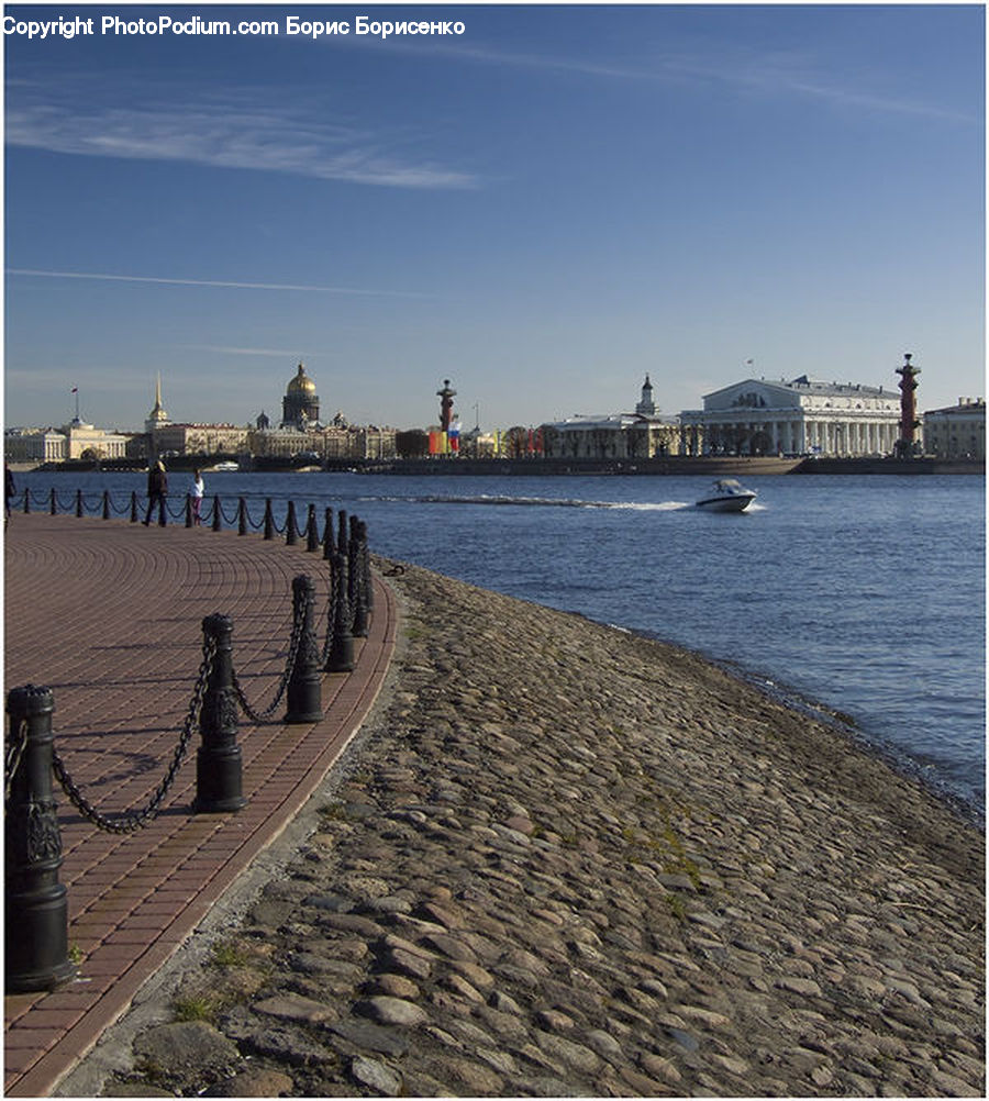 Coast, Outdoors, Sea, Water, Boardwalk, Deck, Path