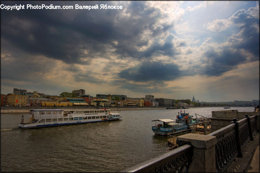 Dock, Landing, Pier, Cruise Ship, Ferry, Freighter, Ship