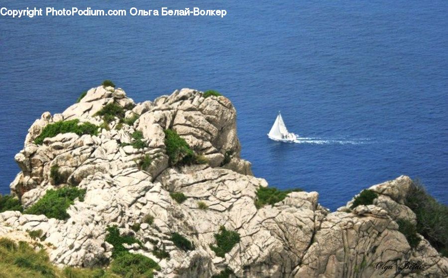Promontory, Coast, Outdoors, Sea, Water, Cliff, Rock