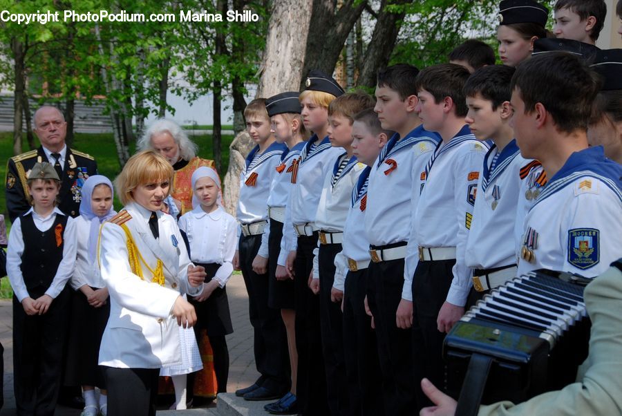 People, Person, Human, Sailor Suit, Clothing, Suit, Tuxedo