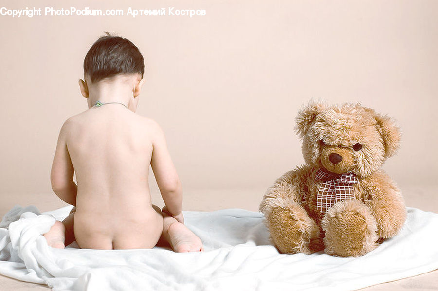 People, Person, Human, Teddy Bear, Toy, Baby, Child