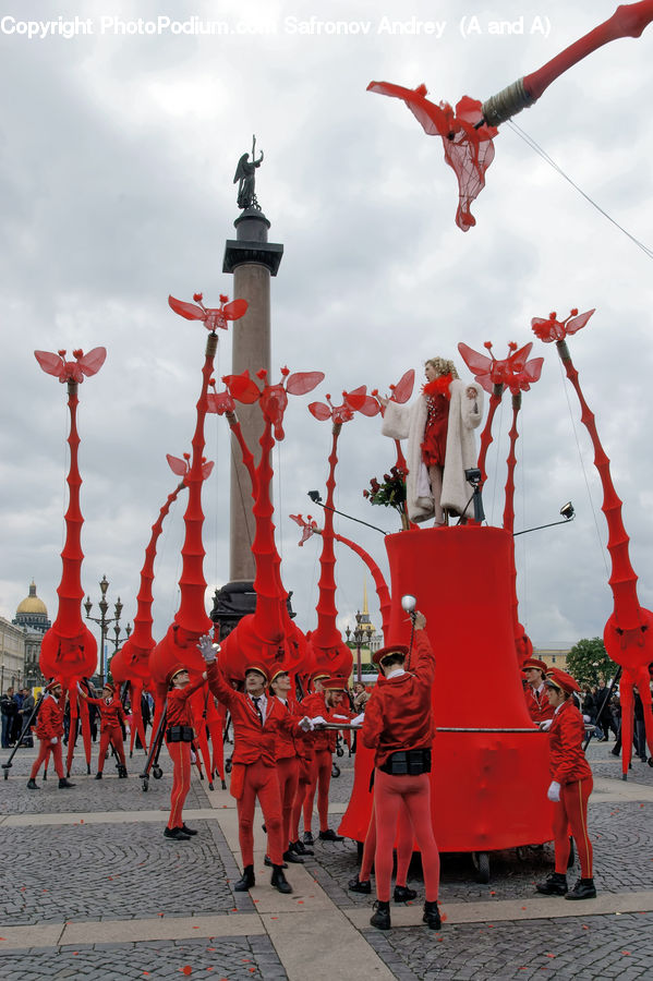 People, Person, Human, Marching, Parade, Carnival, Crowd