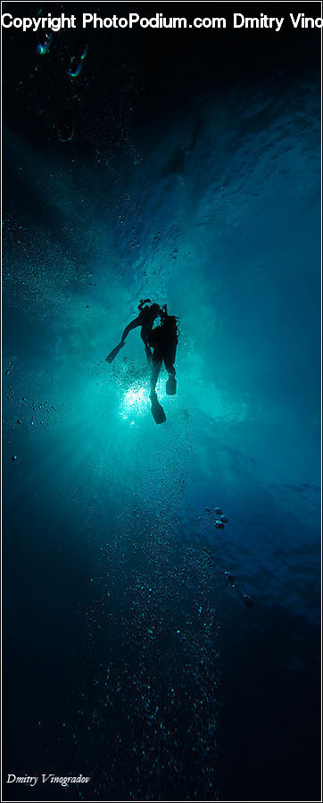 Diver, Diving, Person, Water, Astronomy, Outer Space, Space