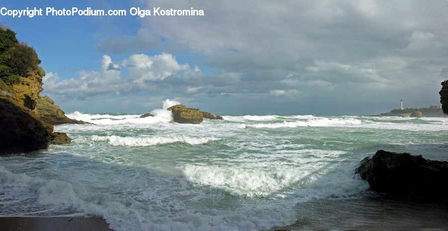 Ocean, Outdoors, Sea, Water, Beach, Coast, Promontory
