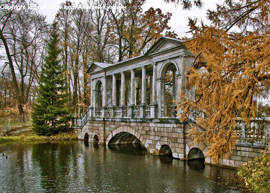Gazebo, Architecture, Mansion, Building, Arched, Castle, Palace