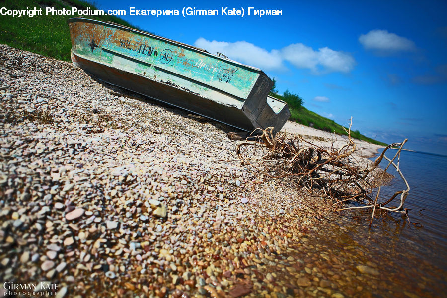 Water, Beach, Coast, Outdoors, Sea, Boat, Dinghy