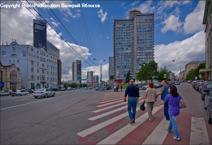 People, Person, Human, Asphalt, Road, Zebra Crossing, Automobile