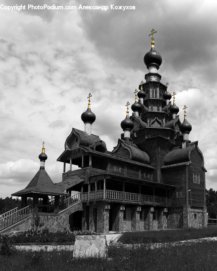 Architecture, Shrine, Temple, Worship, Castle, Fort, Housing