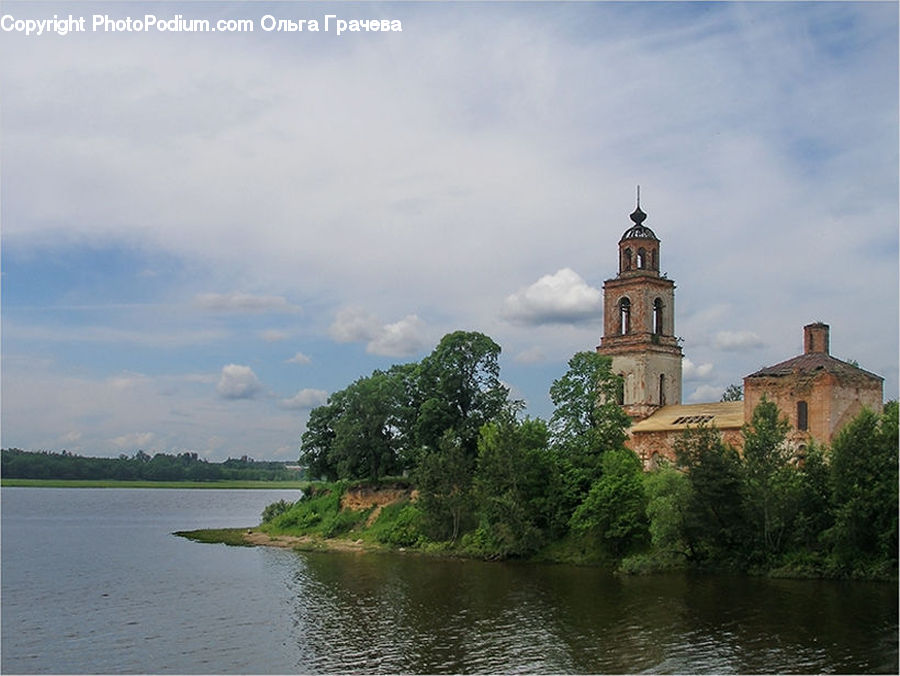 Architecture, Bell Tower, Clock Tower, Tower, Castle, Ditch, Fort